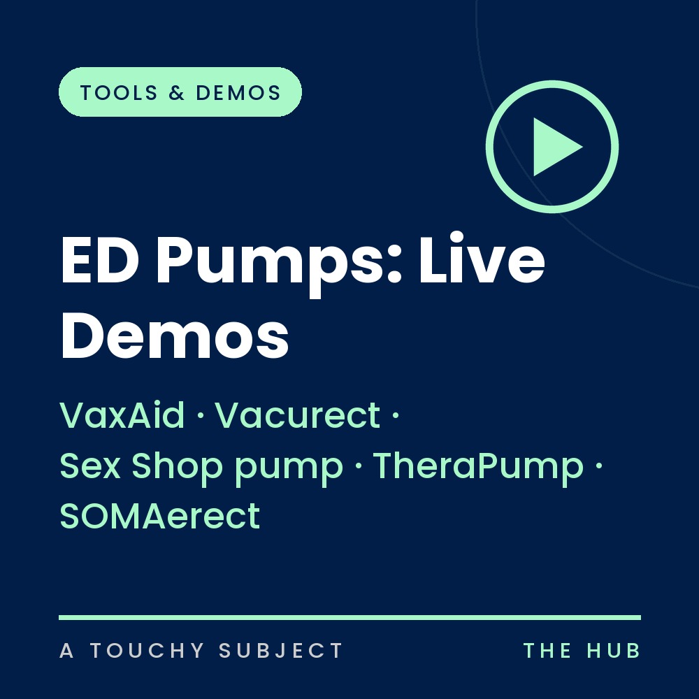 live demonstration videos of pumps for erectile dysfunction